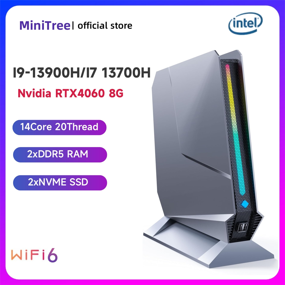Intel Core I9 13900H Mini Pc - Desktop Mini Gaming Computer Core i9-13900H
