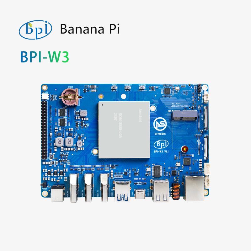BPI W3 Open Source Router Deve - Rockchip Rk3588 Development Board review and price