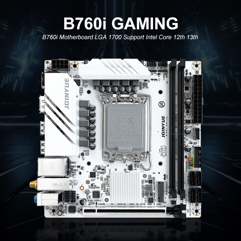 JGINYUE B760I GAMING Mini ITX  - Lga1700 Itx Motherboard Ddr5 review and price