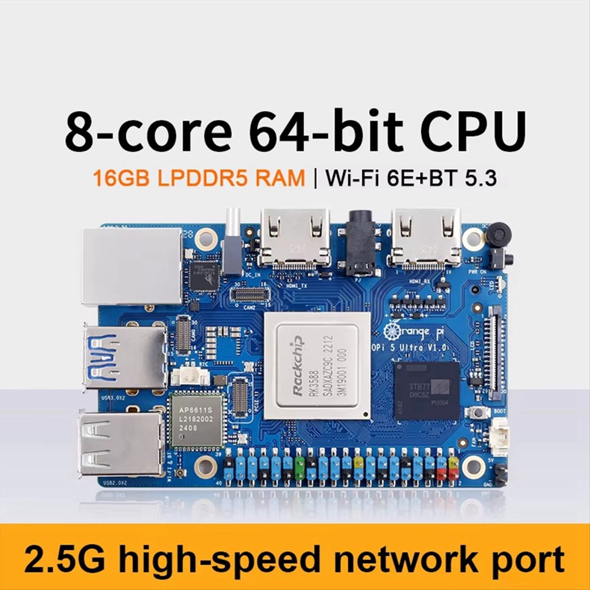DT75BG For 5 Ultra Development - Rockchip Rk3588 Development Board review and price